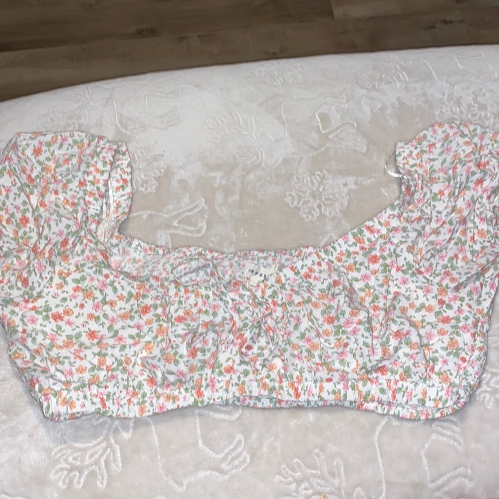 Floral bra top